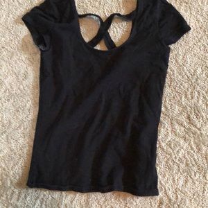 Black tee
